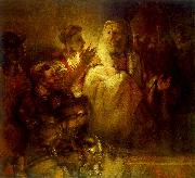 REMBRANDT Harmenszoon van Rijn Peter Denouncing Christ oil on canvas